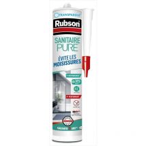 Sigillante sanitario puro per cucina e bagno Rubson trasparente 280ml Rubson