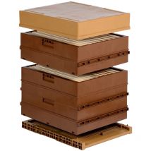 Ruche Nicot Dadant 10 cadres (hausse & cadres filés)