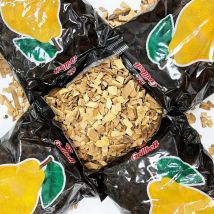 Grillkoff - Räucherchips Birne Premium 1 kg Räucherspäne Smoking Chips 4x250g