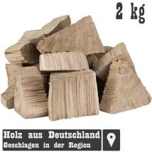Grillmaster - Räucherklötze Smoker Grill Chunks für bbq Eiche Räuchern 2-4 kg xxxl Räucherofen Wood Grillen Smoken Zubehör Smoke Raeuchern