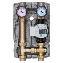 Rücklaufanhebung Festbrennstoffkessel Pelletkessel Ladeventileinheit 60°C Wilo 25-6