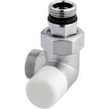Arteclima - Eck-Rücklaufventil rechte Ausführung Chromfarbe Ø3/8'Gas 11538 3/8'