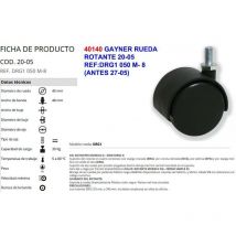 Fplus gayner rueda 20-05 ref drg1 050 m- 8 (antes 27-05) , gayner rueda 20-05 ref drg1 050 m- 8 (antes 27-05)