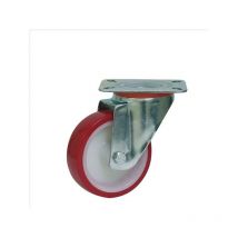 Ehlis - Rueda semi-industrial afo serie music rojo pletina - 100 mm