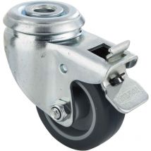Tente - Rueda de 5 cm con ojete y orificio de 11 mm con freno