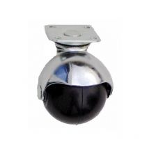 Cime - Rueda giratoria con placa, diámetro 40 mm