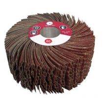 Calflex - rueda mil hojas de núcleo corte desigual rnc medidas ø 120 x 50 mm. Grano 80