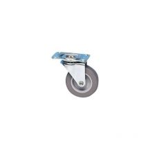 Rueda MINIROL D. 42 mm con placa giratoria, altura 54 mm