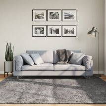 Bonnevie - Rug huarte Short Pile Soft and Washable Anthracite 200x200 cm VSVS624391