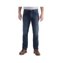 Carhartt - Vaqueros rectos cónicos Rugged Flex 102807 Superior Denim S.46 - 102807-498-W38/L32