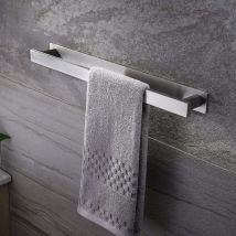 Ruicer Bathroom Towel Rack Self Adhesive Towel Bar Towel Bar Stainless Steel 40cm