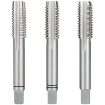 230050 Taraud manuel 3 pièces métrique M5 x 0.80 coupe à droite din 352 hss 1 set - Ruko