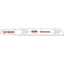 Ruko - 3218028 pack de 5 sierras de calar hss acero corte ultra rápido 77 mm (equivalencia bosch t 118 bf)