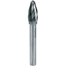 Hartmetall-Frässtift rbf ø 6 mm Kopflänge 18 mm Schaft-Ø 6 mm Verzahnung Alu - 116030A - Ruko