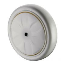 Bs Rollen - Ruleta D.125mm Capacidad 450kg ku.blanc Axis D.12.5mm Hub Longitud 59mm bs Rodillo