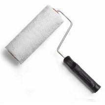Rullo In Tessuto Poliestere Bianco 25cm Pennelli Hobby Fai Da Te Pittura Vernici