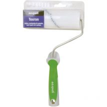 Rulo Pluma - Nespoli Texron - Rullo di vernice per pavimenti, 15 cm, con manico ergonomico, bordi smussati per evitare segni