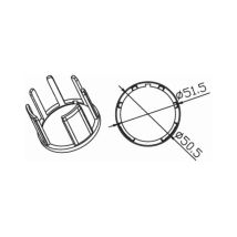 Came - Rund zf 54X0,5Mm 001YK5116