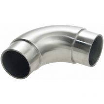 Rundbogen 90° für Rohr ø 33,7 x 2,0 mm, Edelstahl geschliffen V2A - Croso