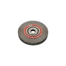 Osborn - Edelstahl-Rundbürste aus gewelltem Draht mit Mehrachsloch und ø 0,30 mm Besatz (100x20x23) 9902522362