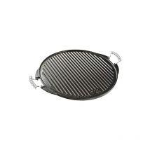 Runde emaillierte Eisengitterplatte ø43cm. Vaello