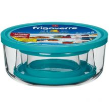 Runde Glasbehälter für Lebensmittel Set Set 4 PCs Bormioli