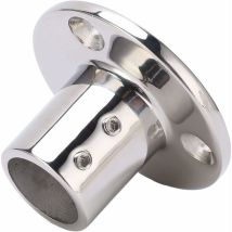 Runde Handlaufbasis, Rostfreie Handlaufbeschläge Aus Edelstahl 316 Für 25-mm-rohr (90°).