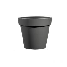 Runde Easy-vase Anthrazit - 35 Cm