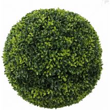 Runde synthetische Sphäre für Vasen Dekoration für lokale Boxus -Mix Grün - Ø53 cm.