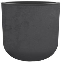 Runder Basalt-topf Bis 67l Anthrazit - Eda