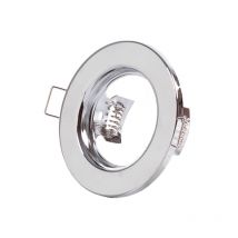 Ring Downlight Runden 'Sara' Stahl 81mm - Verchromt