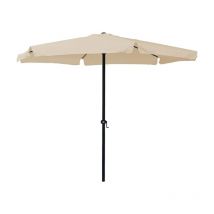 Garden - Gartenfreund Runder Regenschirm 3x2,4h m ecr