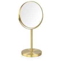 ANDREA HOUSE Spiegel de Vergrößerungsglas 5X Gold Doppelseitig