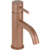 Runder Waschtischmischer in Metallic-Rosa Pollini Jessy Color MXLAMCMMCA3 Metallic-Rosa