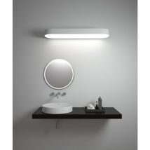 Rundes aufgesetztes Waschbecken Mattweiß - Goma