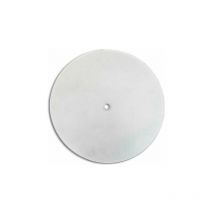 Rundgebogenes Mattglas mit Mittelloch 20 cm lb 529521