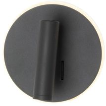 Wandleuchte Arlux Emmy Anthrazit 9w 2700k