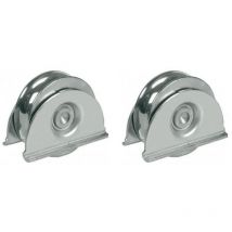 Rundnutrad - Ibfm - 80 Mm - Stahl - 2er-pack - Befestigung Mit Platte