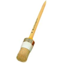 Rundpinsel Größe 8, bombiert Naturborste, 90% Top, hell