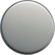 Grundmann - Blindrosette wg mit Universalträger u', silber eloxiert, wg D70, 1 Stück Zubehör Türbeschläge