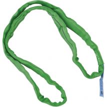 Rundschlinge 2000 kg in Grün - Hebeschlinge mit Doppelmantel nach Önorm EN1492-2, Polyester - 1,5m