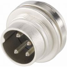 T 3362 010 Rundstecker Stecker, Einbau Gesamtpolzahl: 5 Serie (rundsteckverbinder): C091 1 - Amphenol