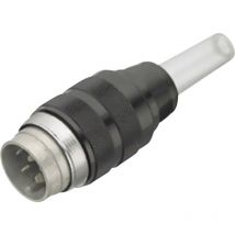 09-0037-00-05 Rundstecker Stecker, Gerade Gesamtpolzahl: 5 1 St. - Binder