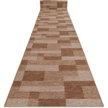 Runner anti-slip icona gum beige 80cm beige 80x340 cm