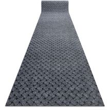 Runner - Doormat antislip 100 cm vectra 902 outdoor, indoor light grey grey 100x670 cm