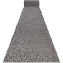 Rugsx - Runner karmel Plain, one colour grey 70 cm grey 70x320 cm