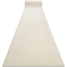 Rugsx - Runner karmel Plain, one colour white 70 cm white 70x780 cm