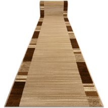 Rugsx - Runner royal FB23 rectangle frame beige / cream 80cm beige 80x650 cm