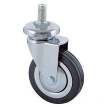 Ruota a forcella girevole perno filettato 155B avo