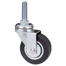 Ruota a forcella girevole perno filettato 160B AVO